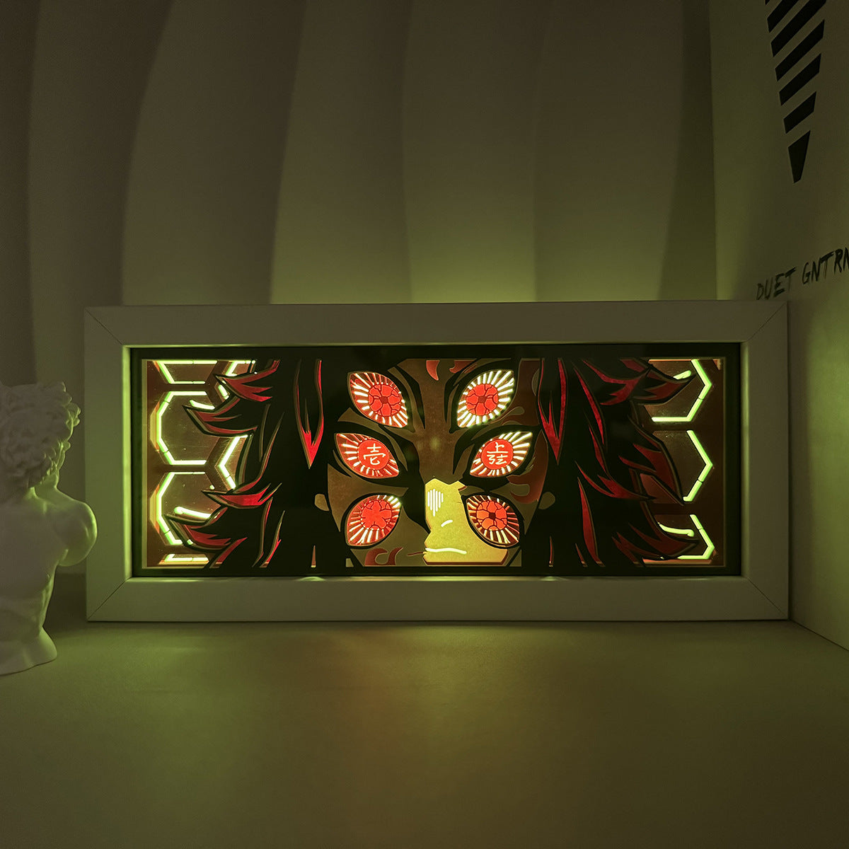 Demon Slayer kokushibo Six Eyes Light Box