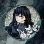 The Demon Slayer Blade has a 58mm tinplate badge that penetrates through the depths of the land